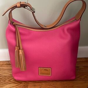 Dooney and Bourke Hot Pink Hobo